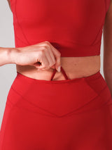 Thumbnail 6 of Airbrush Pocket Legging - Lipstick Red, 6 of 6