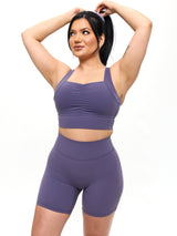 Thumbnail 4 of Bloom Sports Bra - Shadow Berry, 4 of 6