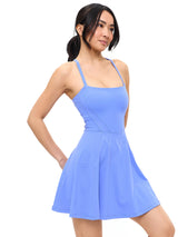 Thumbnail 1 of Bend and Snap Dress - Azul, 1 of 7