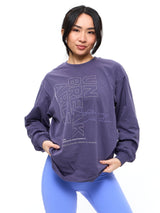 Thumbnail 3 of Definition Long Sleeve Tee - Shadow Berry, 3 of 5