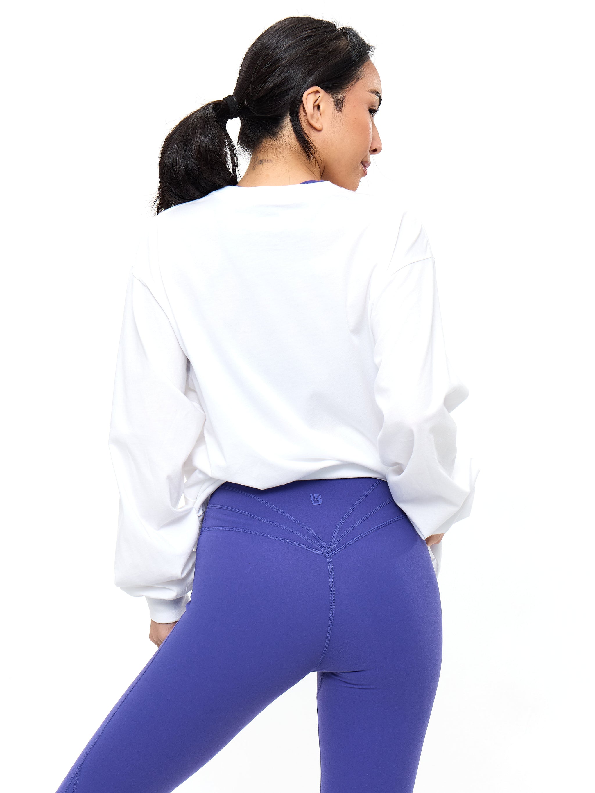 Definition Long Sleeve Tee - White