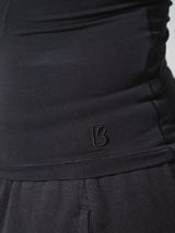 Thumbnail 6 of Halo Long Sleeve Hip Tee - Onyx Black, 6 of 6