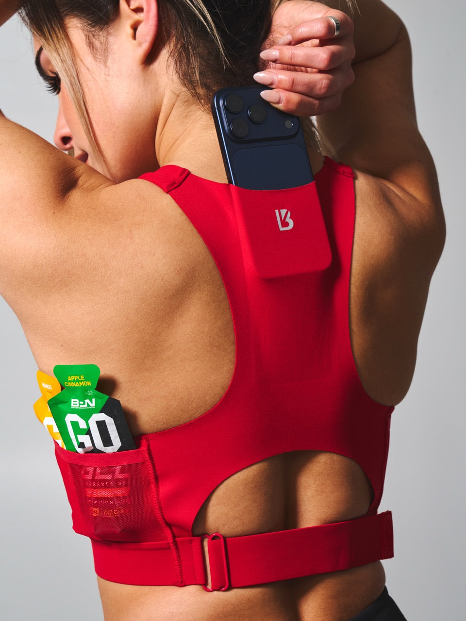 Wicked Zip Sports Bra - Lipstick Red