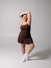Bend and Snap Dress - Espresso