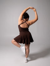 Thumbnail 3 of Bend and Snap Dress - Espresso, 3 of 7