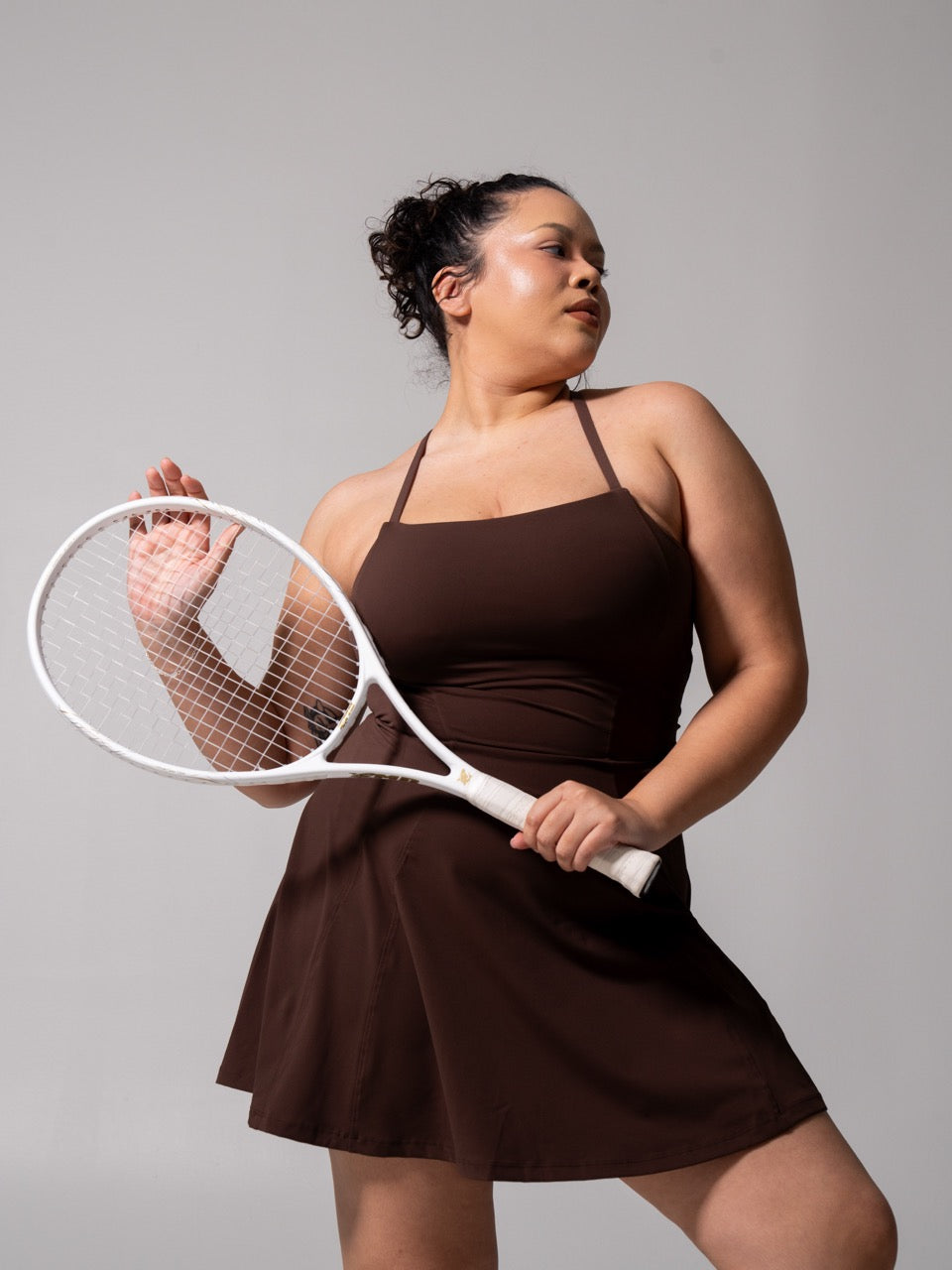 Bend and Snap Dress - Espresso