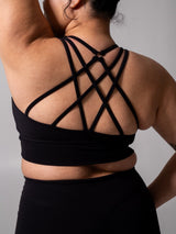 Thumbnail 3 of Revolution Sports Bra - Onyx Black, 3 of 4