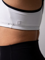 Thumbnail 8 of Reversible Sports Bra - Onyx Black and White, 8 of 8