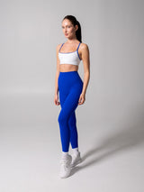Thumbnail 4 of Reversible Sports Bra - Rio Blue and White, 4 of 10