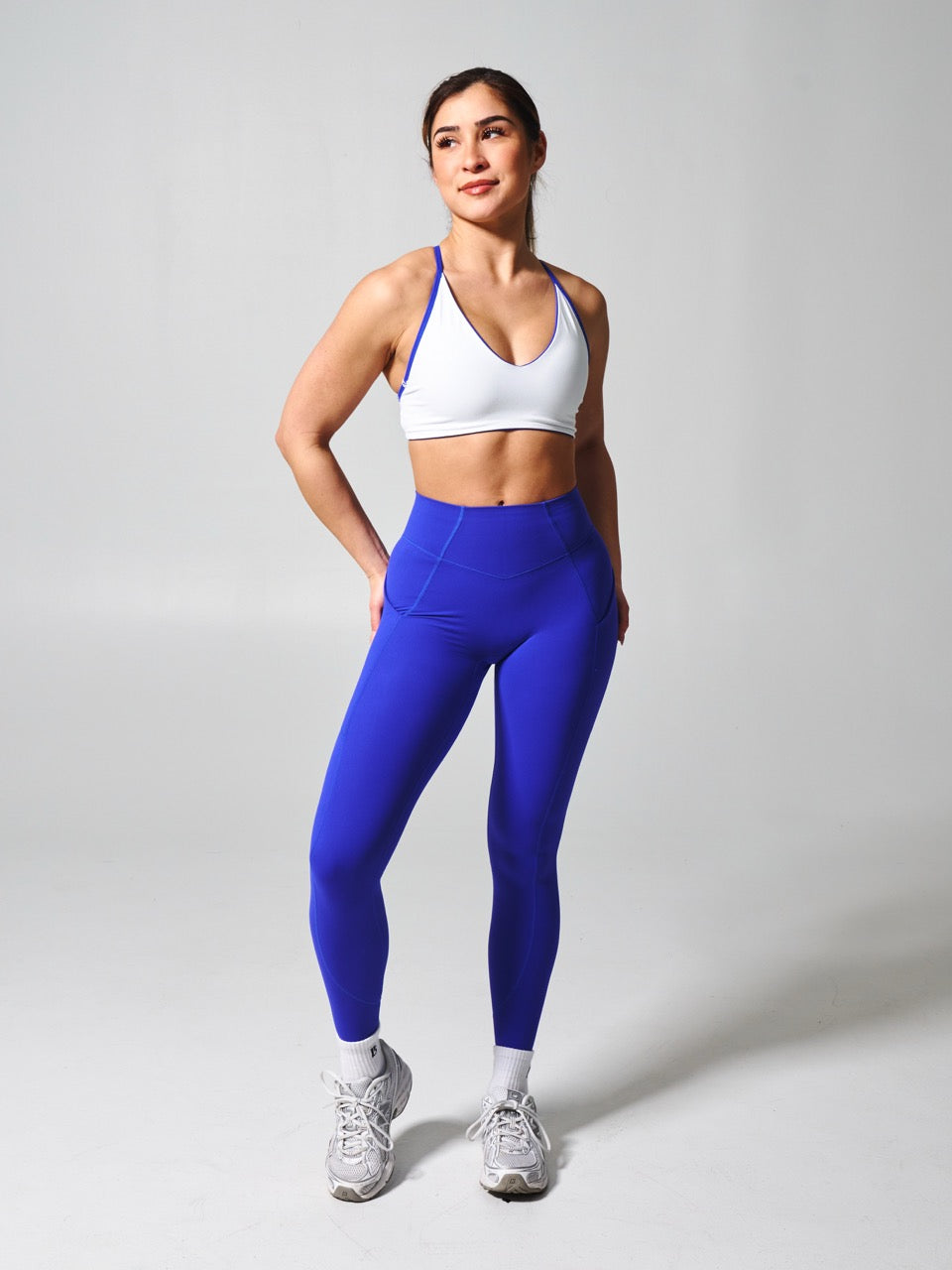 Contour Pocket Legging - Rio Blue