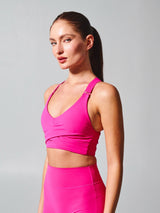 Thumbnail 3 of Candy Wrap Sports Bra - Miami Vice, 3 of 7