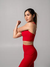 Thumbnail 3 of Revolution Sports Bra - Lipstick Red, 3 of 5