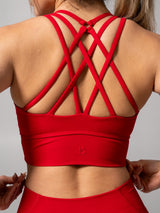 Thumbnail 5 of Revolution Sports Bra - Lipstick Red, 5 of 5