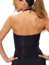Thumbnail 5 of Halo Halter Tank - Onyx Black, 5 of 6