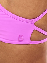 Thumbnail 3 of Girlfriend Reversible Sports Bra - Pop Rocks and Fashun Print, 3 of 8