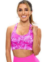 Thumbnail 3 of Rosa Sports Bra - Pop Rocks Fashun Print, 3 of 6