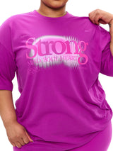 Thumbnail 4 of Radiant Short Sleeve Tee - Grape Juice, 4 of 4