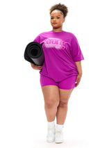 Thumbnail 3 of Radiant Short Sleeve Tee - Grape Juice, 3 of 4