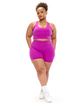 Thumbnail 2 of Rosa Sports Bra - Grape Juice, 2 of 5