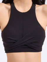 Thumbnail 1 of Candy Crew Sports Bra - Onyx Black, 1 of 8