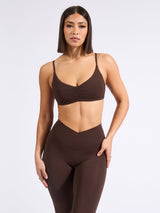 Thumbnail 1 of Buttercup Sports Bra - Cold Brew, 1 of 5