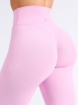 Thumbnail 6 of Candid Cross Waist Legging - Lover Pink, 6 of 7