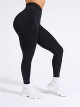 Thumbnail 2 of Shape Seamless Legging - Black, 2 of 6