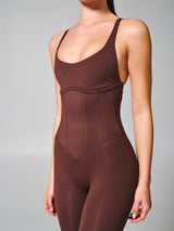 Thumbnail 5 of Corset Bodysuit - Espresso, 5 of 8