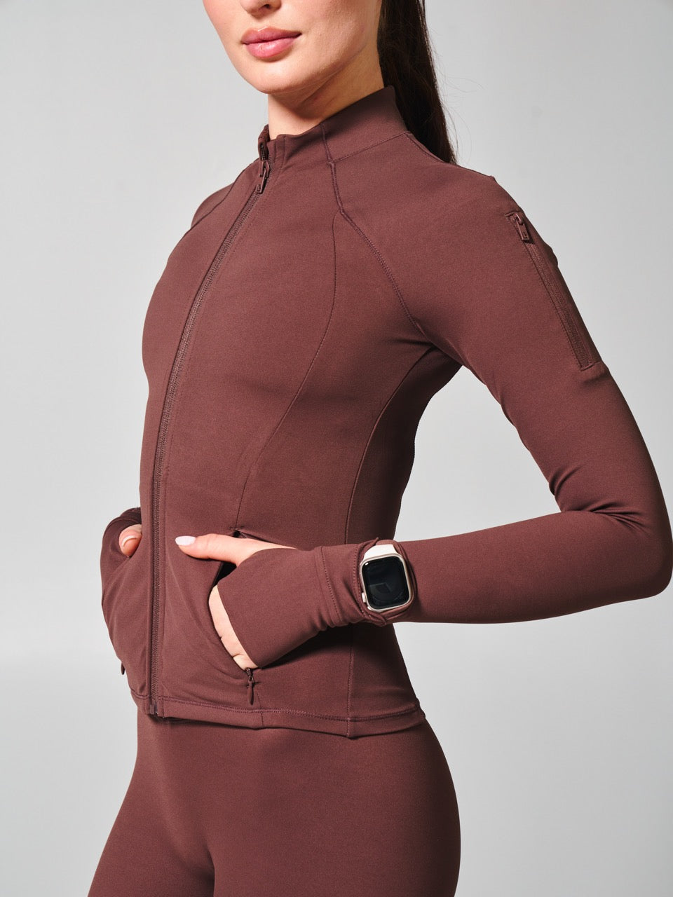 Elysium Zip Jacket - Espresso