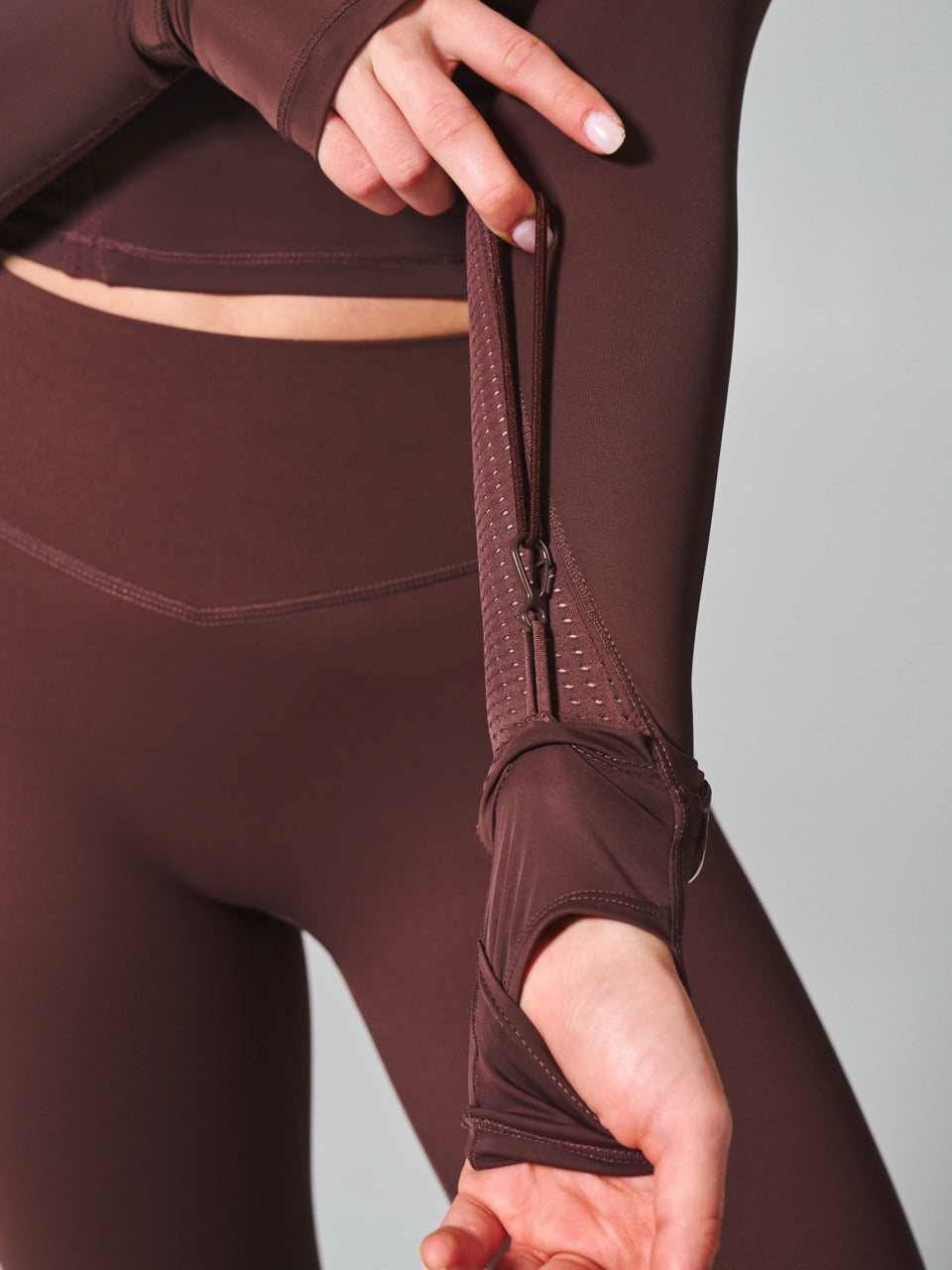 Storm Waist Top - Espresso