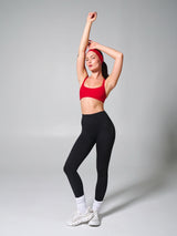 Thumbnail 3 of Elysium Sports Bra - Lipstick Red, 3 of 6
