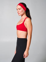 Thumbnail 2 of Elysium Sports Bra - Lipstick Red, 2 of 6