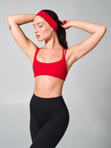 Thumbnail 4 of Elysium Sports Bra - Lipstick Red, 4 of 6