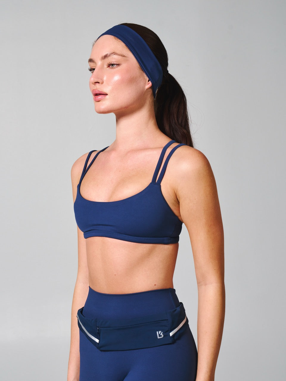Elysium Sports Bra - Baked Blue