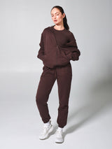 Thumbnail 2 of Threads Zip Hoodie - Espresso, 2 of 6