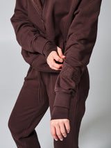 Thumbnail 5 of Threads Zip Hoodie - Espresso, 5 of 6