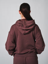 Thumbnail 4 of Threads Zip Hoodie - Espresso, 4 of 7