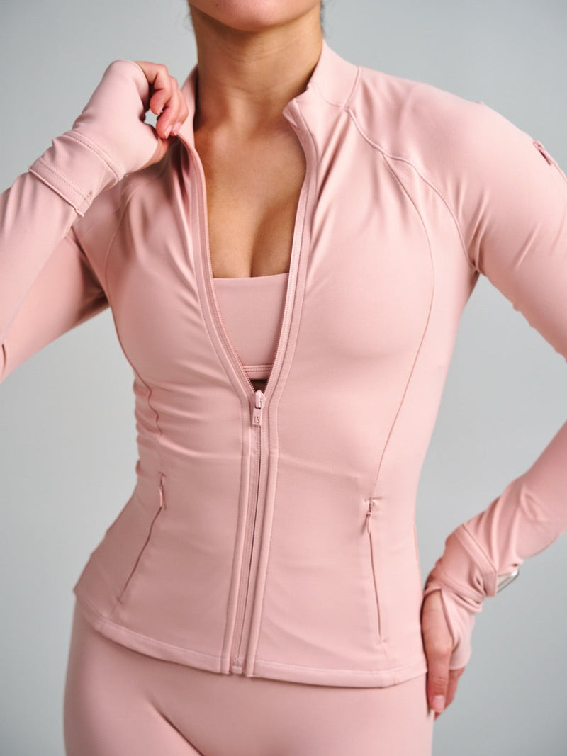 Elysium Zip Jacket - Strawberry Milk