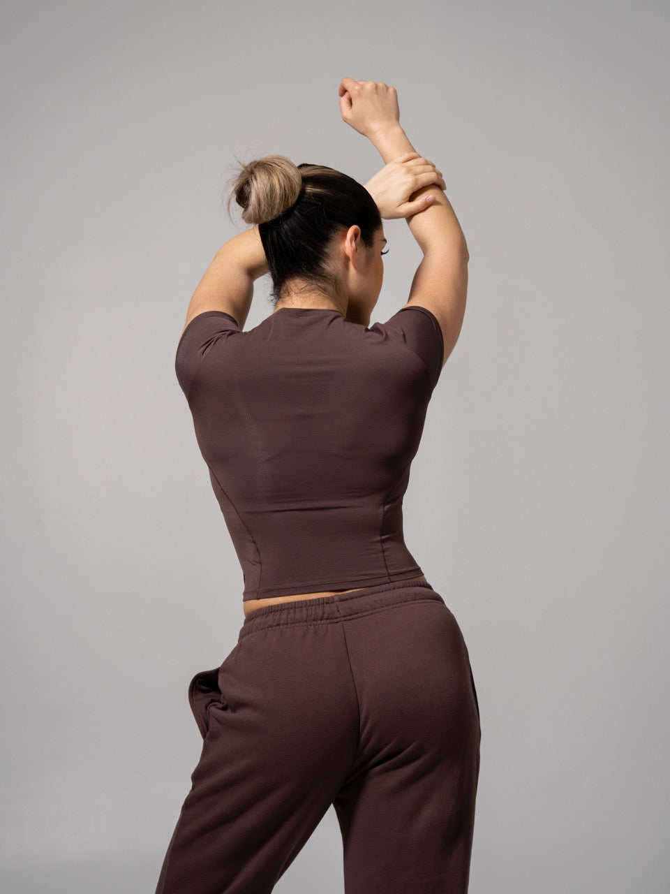 Halo Baby Tee - Espresso