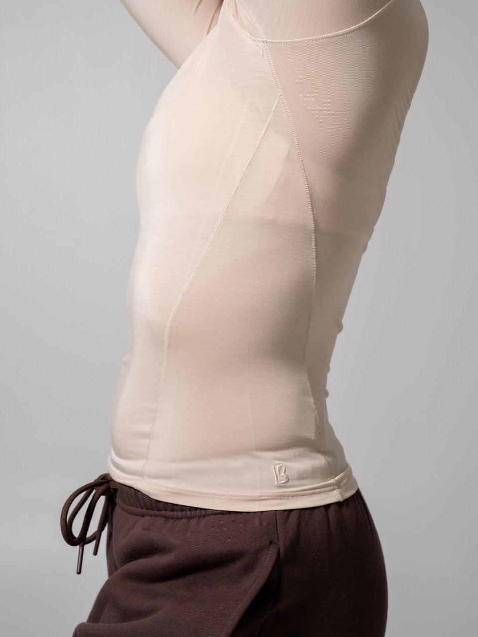 Halo Long Sleeve Hip Tee - Stardust