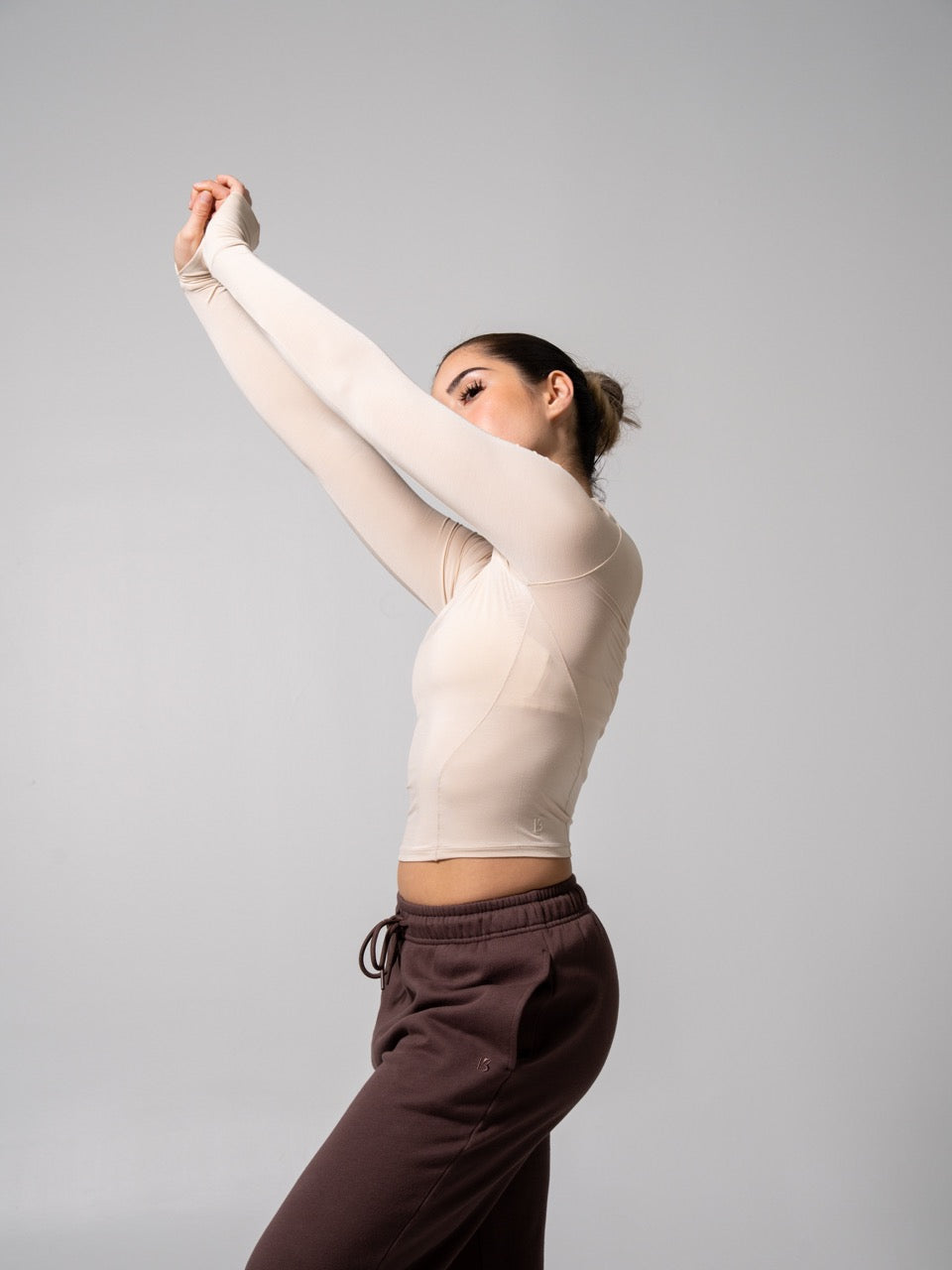 Halo Long Sleeve Baby Tee - Stardust