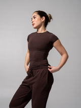 Thumbnail 3 of Halo Tee - Espresso, 3 of 6