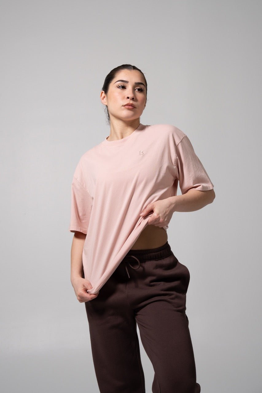 Essential Short Sleeve Tee - Strawberry Milk