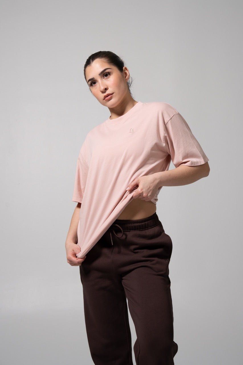 Essential Short Sleeve Tee - Strawberry Milk