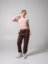 Thumbnail 1 of Halo Long Sleeve Baby Tee - Strawberry Milk, 1 of 7