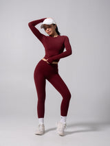 Thumbnail 11 of Halo Long Sleeve Baby Tee - Vineyard, 11 of 11