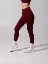Thumbnail 3 of Aspire Airbrush Legging - Vineyard, 3 of 8
