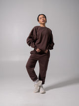 Thumbnail 2 of Threads Crew Pullover - Espresso, 2 of 6