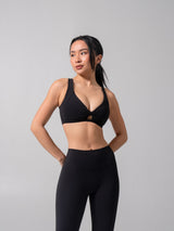 Thumbnail 3 of Twist Fit Sports Bra - Onyx Black, 3 of 6