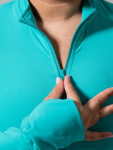 Thumbnail 5 of Rosa Waist Length Jacket - Teal Me Later, 5 of 13
